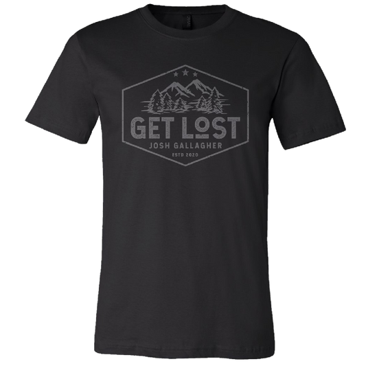 Get Lost Hexagon - Black